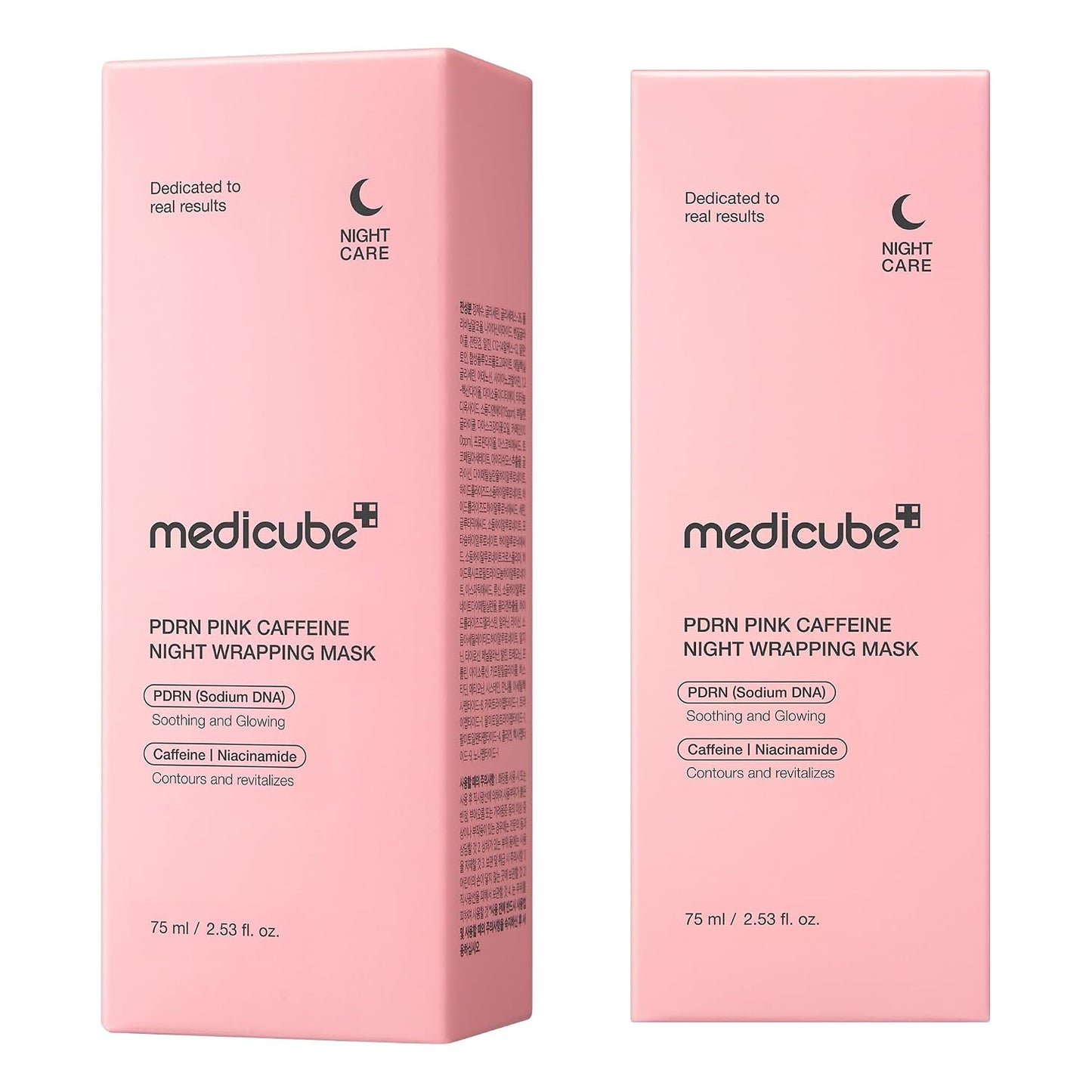 Korean PDRN Pink Caffeine Sleep Mask — Depuff & Glow