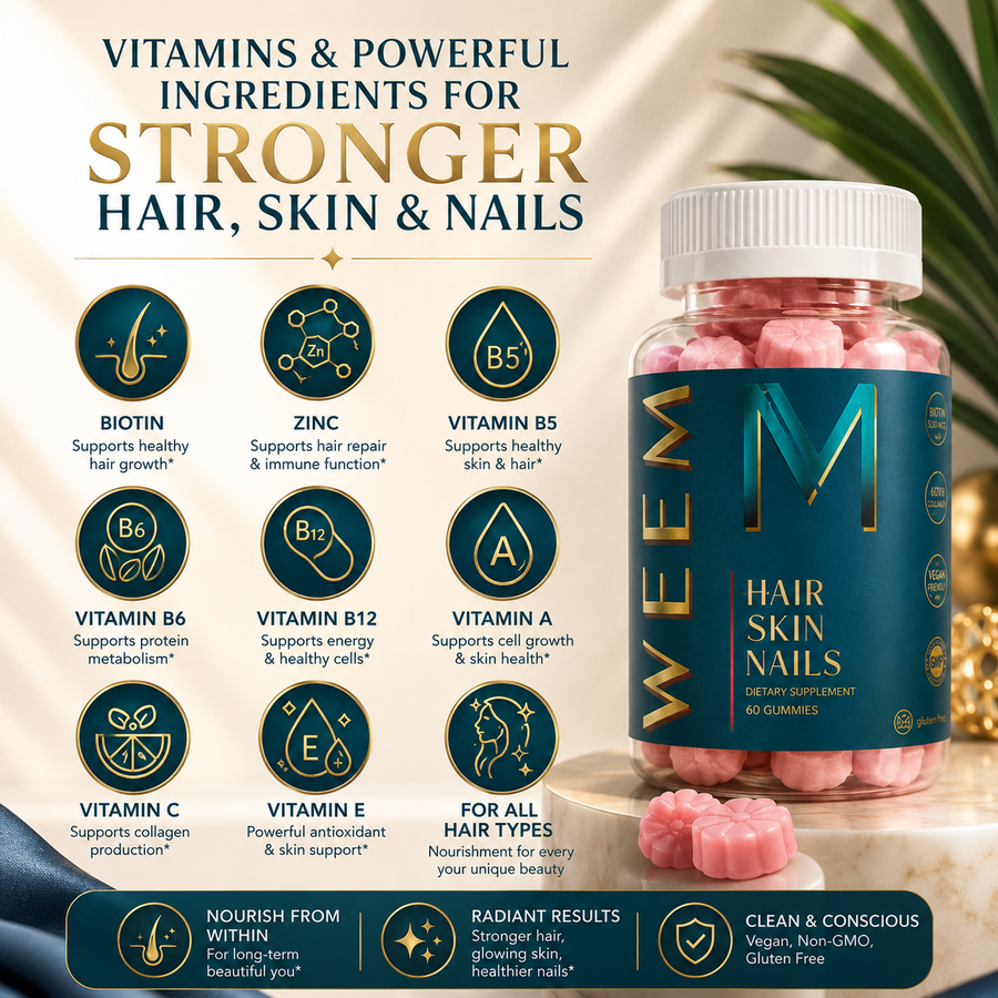 Rooted Hair Skin & Nails Gummies