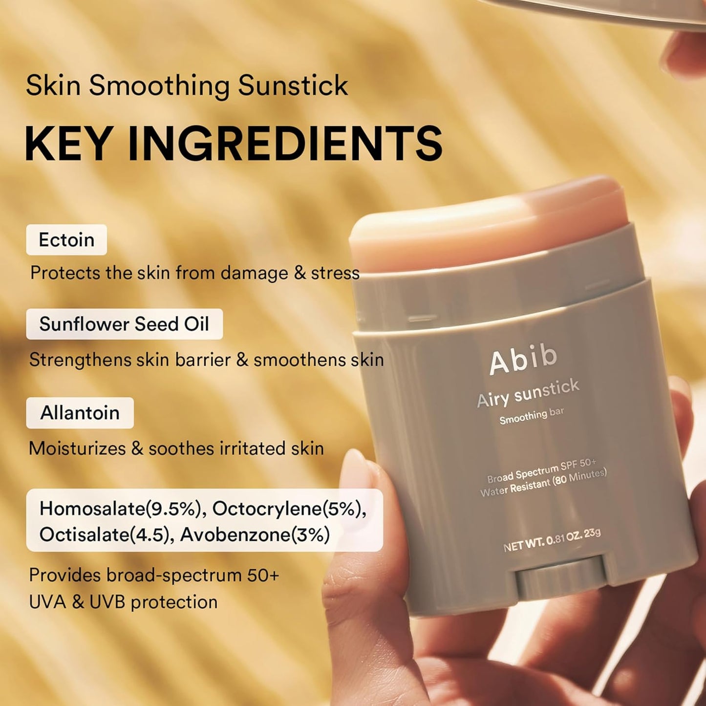 Korean Airy Sunstick SPF50+
