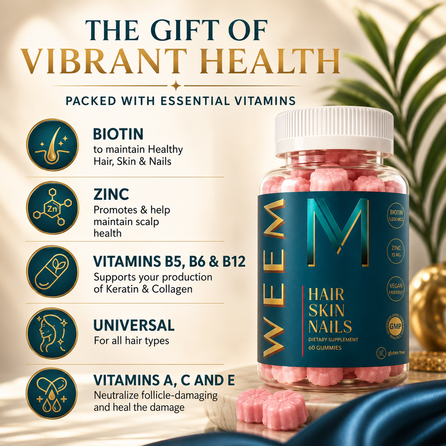 Rooted Hair Skin & Nails Gummies