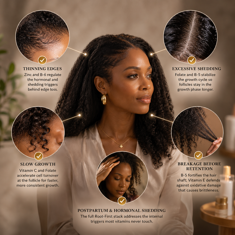Rooted Hair Skin & Nails Gummies