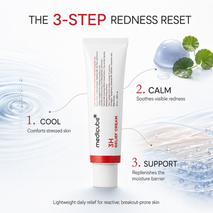 3H Redness Reset Relief Cream